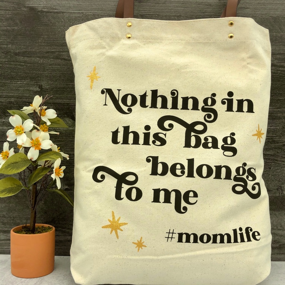 Funny Tote Bag, Canvas Bag, Heavy Weight Shoulder